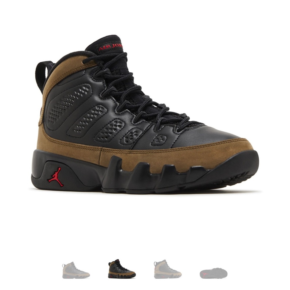Air jordan Olive 9s grade school
